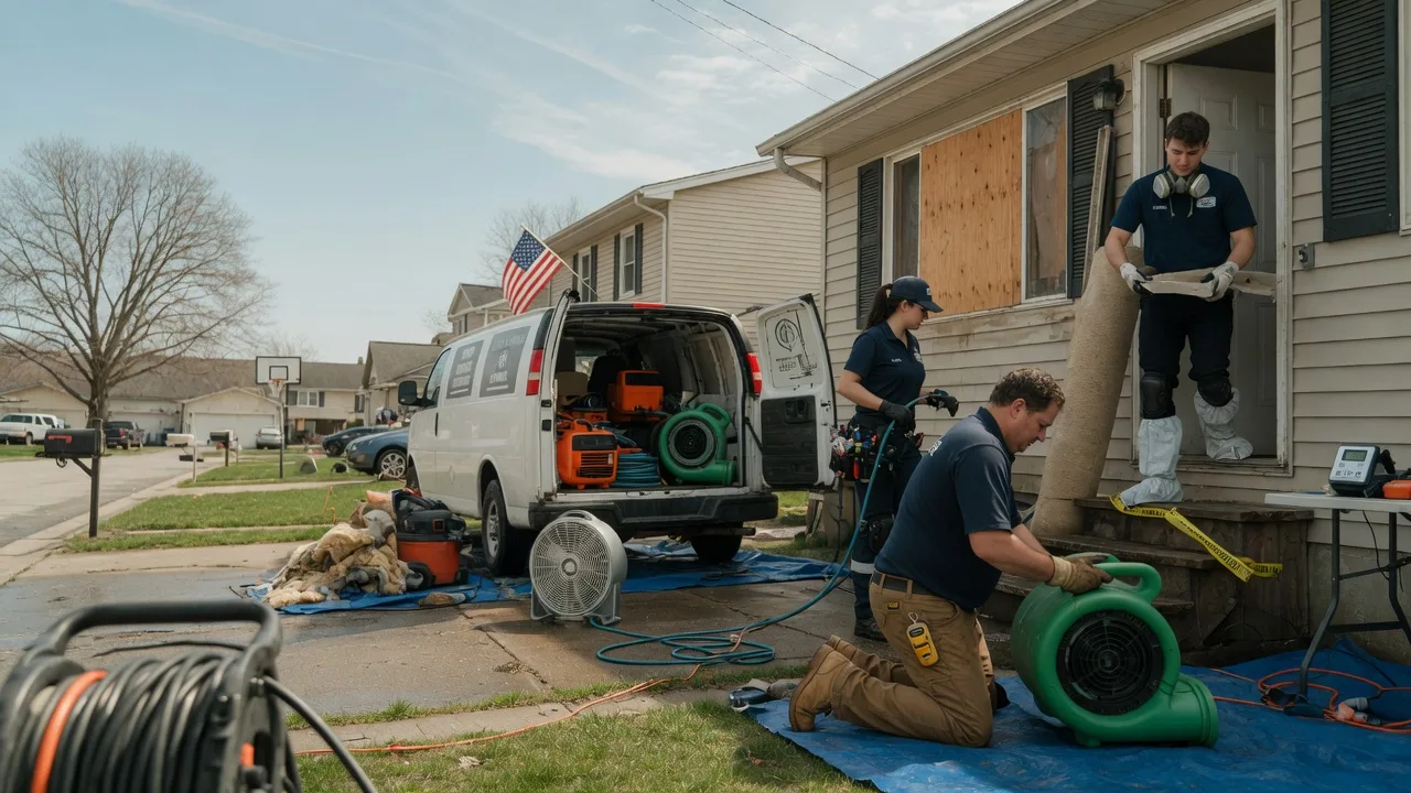 Water Damage Restoration in Great Cacapon, WV near me